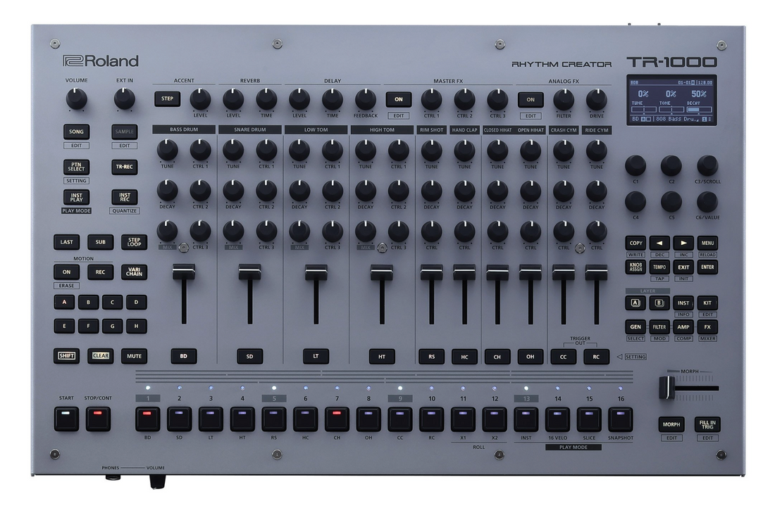 The drum machine crown has a new holder: the Roland TR-1000 Rhythm Creator!
